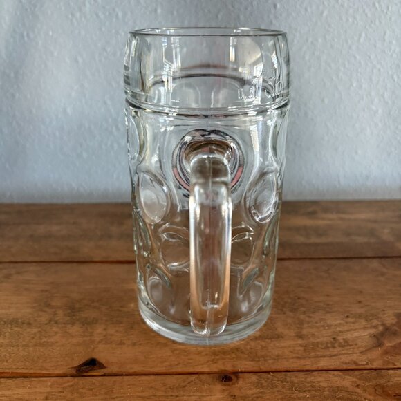Erdinger Weissbrau Stein Glass Dimpled Beer Mug Germany - Picture 4 of 9